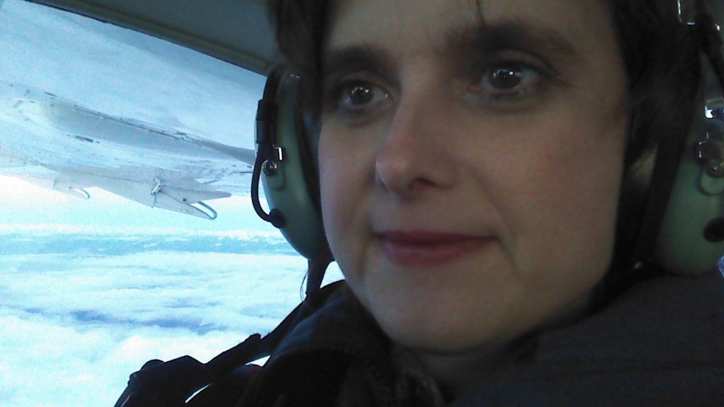 Melissa Cook on Alaska Flight 2015
