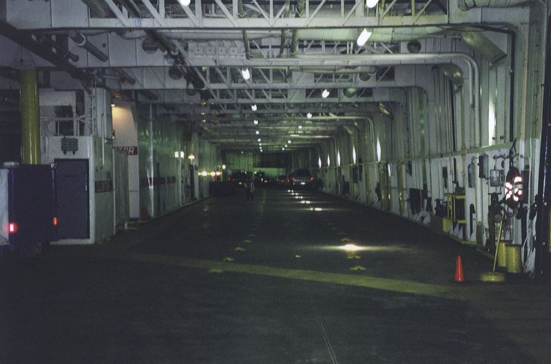 Alaska Marine Highway Ferry Car Deck